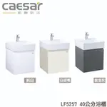 『洗樂適台南義林店』凱撒衛浴CAESAR 40公分一體瓷盆浴櫃組 面盆 浴櫃 面盆浴櫃組 LF5257 龍頭