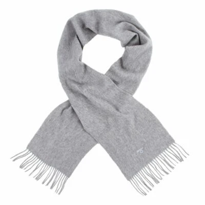 Barbour Plain Lambswool Scarf in Grey - USC0008/GY31