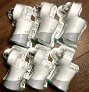 Lot 6 ~ New White/Gray AirWick Adjustable Plug In Scented Oil Warmer (Unit Only)
