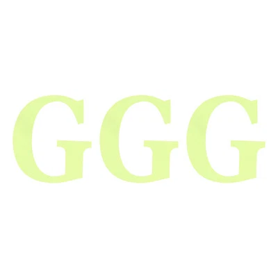 3Pcs 2" Glow in the Dark Alphabet Letter Sticker Wall Ceiling Decor Letter "G"