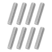 8Pack M8x35mm 316 Stainless Steel Fully All Threaded Rod Studs, 1.25mm Pitch