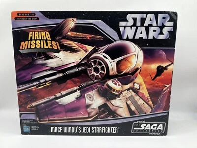 New in Box - Star Wars Saga Collection Mace Windu's Jedi Starfighter