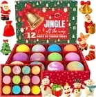 Christmas Bath Bombs for Kids with Surprise Toys Inside, Kids Advent Calendar