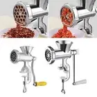 Table Hand Manual Food Meat Sausage Grinder Mixer Stuffer Maker Machine