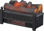 ® Electric Log Set 1,000 Sq Ft Infrared Heater, Faux Logs Insert with LED Flames