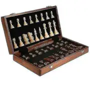 Foldable Wooden Chess Set 39cm(,)