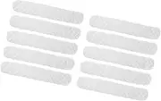 [Dickly] 10Pcs Cotton Bra Liners, under Bra Pads, Sweat Absorber Pads Sweating Supplies for Women,