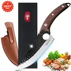Knife Chef Forged Knife Japan Kitchen Meat Cleaver Butcher Boning Knife Cleaver