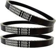 BLACKHORSE-RACING 3pcs 30 Series Go Kart Drive Belt Replaces Manco 5959 / Comet 203589