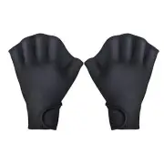 Aqua Gloves Webbed Paddle Neoprene Gloves for Swim Fitness