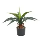 Faux Plant Tabletop Ornament Modern Potted Artificial Plant for Living Room Desk