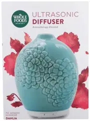 Whole Foods Ultrasonic Aromatherapy Dahlia Elevated Essential Oil Diffuser