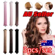 Heatless Curling Rod Headband Lazy Curler No Heat Curls Ribbon Hair Hair CurleFV