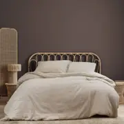 Ardor Boudoir Single Earth Double Gauze Quilt Cover Set - Linen