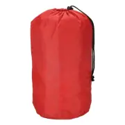 Stuff Sack, 9x16" Waterproof Outdoor Drawstring Bag for Camping, Red