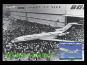 LIBYA 1984 Boeing 727 America USA ICAO Aviation (maximum-card)