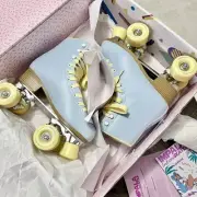 NEW Impala Rollerskates Womens Size 8 Sky Blue / Yellow NEW! Wrong Box!