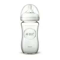 在飛比找樂天市場購物網優惠-Avent 新安怡 親乳感玻璃防脹氣奶瓶 240ml (奶嘴