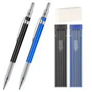 Mechanical Pencil Metal 2Mm Drafting Pencil Metal Mechanical Pencils