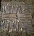 Gold Ornate FLATWARE SILVERWARE Service for 8, 32 Piece Set