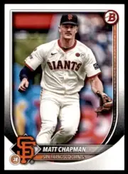 300 Card Lot 2025 Bowman #74 Matt Chapman Giants