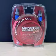 Monster Performer 500 P500-S-10S Prolink Speaker Cable Speak-On Connectors 10'