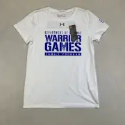 Under Armour Department Of Defense Warrior Games T Shirt Women's Medium White