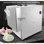 Commercial Electric Garlic Slicer Chili/Celery/Garlic Cutter 2-5mm Thickness