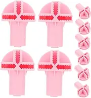 BESPORTBLE 10pcs Cat Cage Caster Stem Sleeves Plastic Caster Sockets for Bird Cage Swivel Wheel Connectors