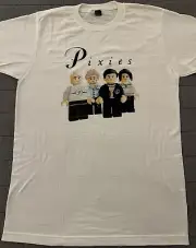 Pixies Shirt Lego Doolittle Nirvana Radiohead Coldplay Oasis The Cure The Smiths