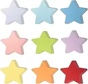 72 Pieces Large Star Cut Outs Paper Stars Shapes Assorted Color Star Cutouts Classroom Decoration Star Die Cuts for DIY Kids Craft Projects Bulletin Board Spring Summer Theme School Party 6X 6 Inches