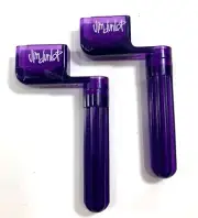 Dunlop Guitar String Winder 2-Pack Easy To Wind Pulls Bridge Pins Gel Purple