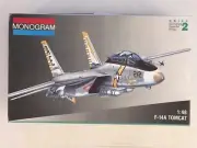 Monogram 1:48 F-14A Tomcat Plastic Model Kit 5803 NIOB 1991