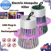 Electric Mosquito Killer Lamp Fly Bug Zapper Trap Insect Catcher LED UV Light
