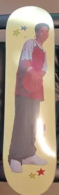 DRAKE DEGRASSI HIGH COLOR BARS YELLOW SKATEBOARD 8.25 BALLER DECK KENDRICK LAMAR