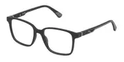Police VK147 STEM JR 2 Kids U28K Kids' Glasses Black Size 49 - Private Health Rebate - Blue Light Block Available