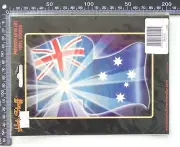 OLD HOT STUFF AUSTRALIAN FLAG AUSSIE CAR BIKE SCOOTER TRUCK AUTO STICKER DECAL