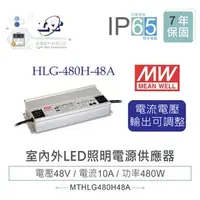 在飛比找PChome商店街優惠-『�喬』MW明緯 48V/10A HLG-480H-48A 