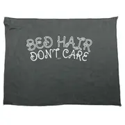 Bed Hair Dont Care - Funny Novelty Soft Sport Microfiber Towel