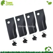 2 Pairs Blade For Rover Pedigree Mulch N Catch