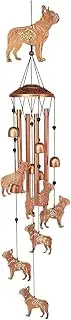 Wind Chimes Dog | Outdoor Pet Wind Chime - Yard Decorations, Dog Bells, Iron Art, Housewarming Ornaments for Home, Lawn