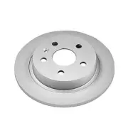 Disc Brake Rotor-Rear Genuine Geomet Coated Rotor Power Stop AR82139EVC