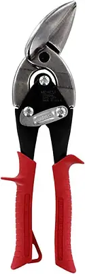 Aviation Snip - Left Cut Offset Stainless Steel Cutting Shears with Forged Blade