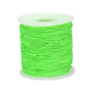 Elastic Cord Stretchy String 0.8mm 109 Yards Fluorescent Green for Crafts