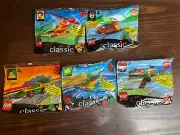 McDonald's Happy Meal LEGO CLASSIC 1999 Set of 5 #1,#2,#4, #6, #7 SEALED