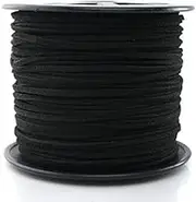 Black Suede Cord Lace Faux Leather Cord,Faux Cord,Suede Beading Craft Thread Cord,100 Yards String