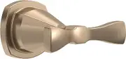 Delta Faucet 77638 Stryke Double Towel Hook, Polished Chrome, 77638-CZ