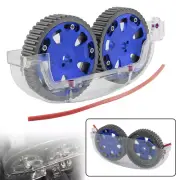 Cam Gear Pulley + Cam Cover For Mitsubishi Lancer EVO 1-3 Eclipse DSM 4G63 Red (for: Mitsubishi)