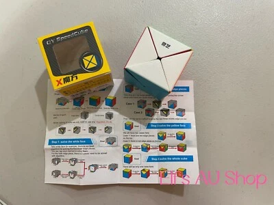 【AU Stock】QiYi X-Cube Dino 2x2 Puzzle Speed Cube Kid Toys Gifts Party