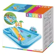 Intex Jungle Adventure Wading Pool Play Center with Slide